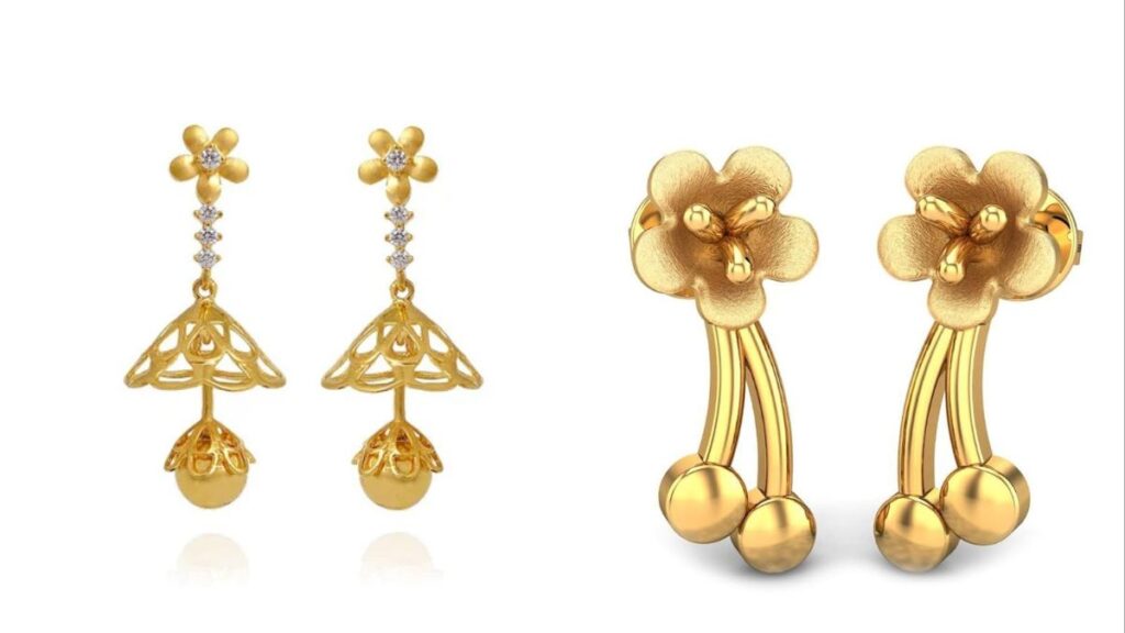 Candere by Kalyan Latest Earrings