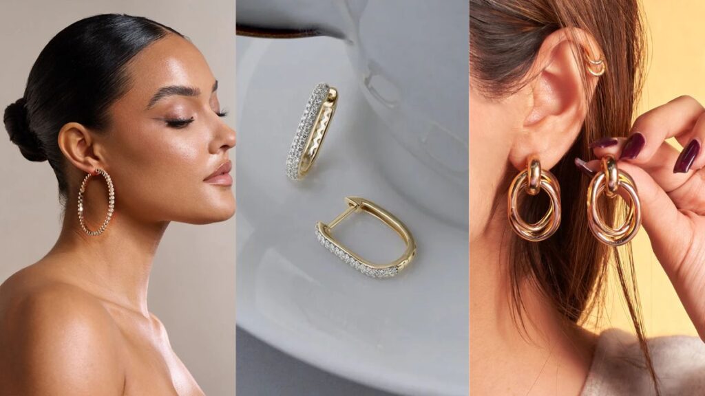 Hoops earrings