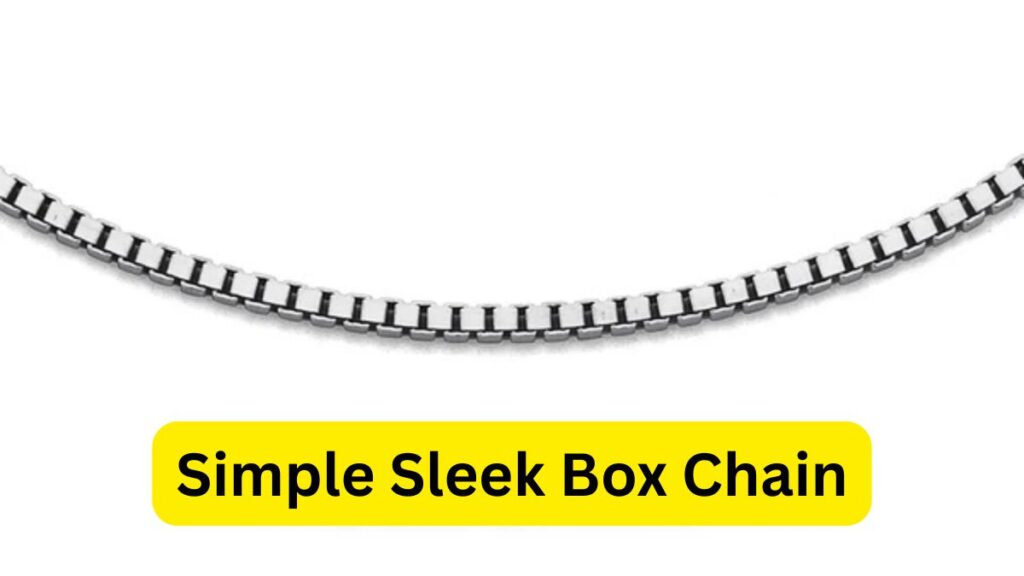 Simple Sleek Box Chain