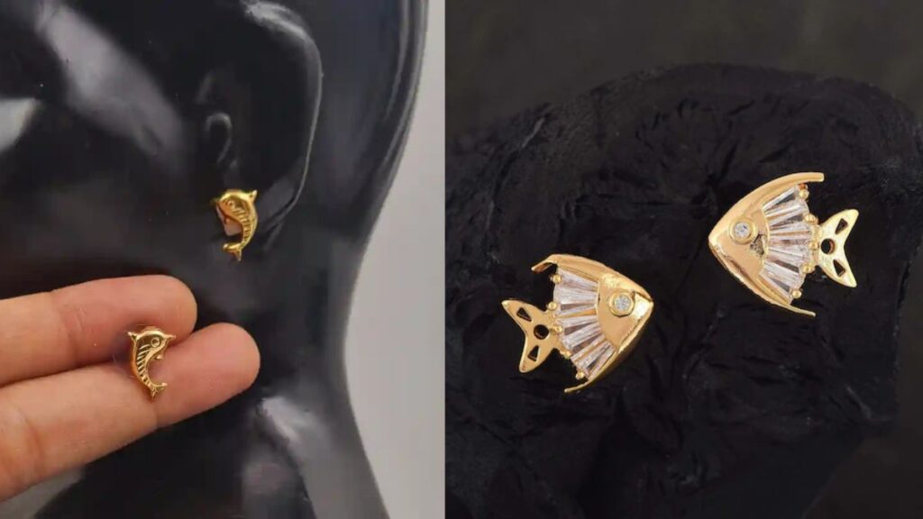 Fish Pattern Earrings