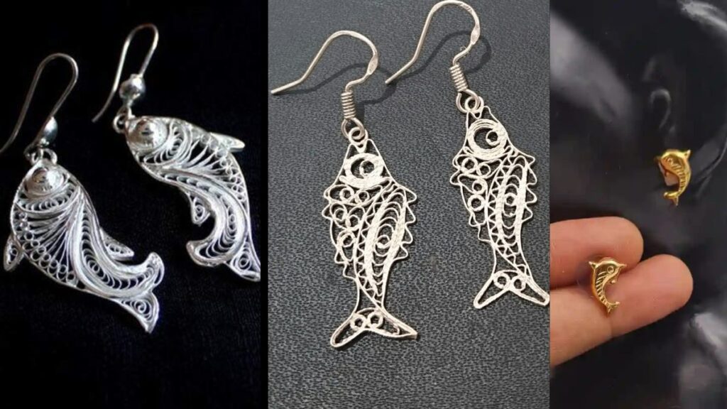 Trending Fish Earring Design