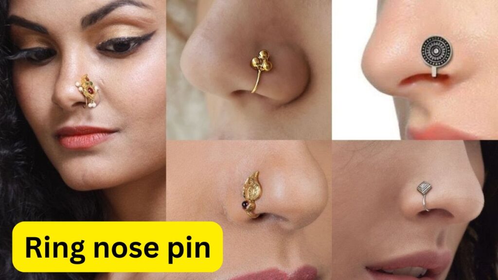 Ring nose pin