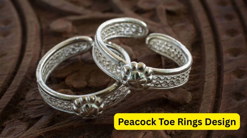 Peacock Toe Rings Design