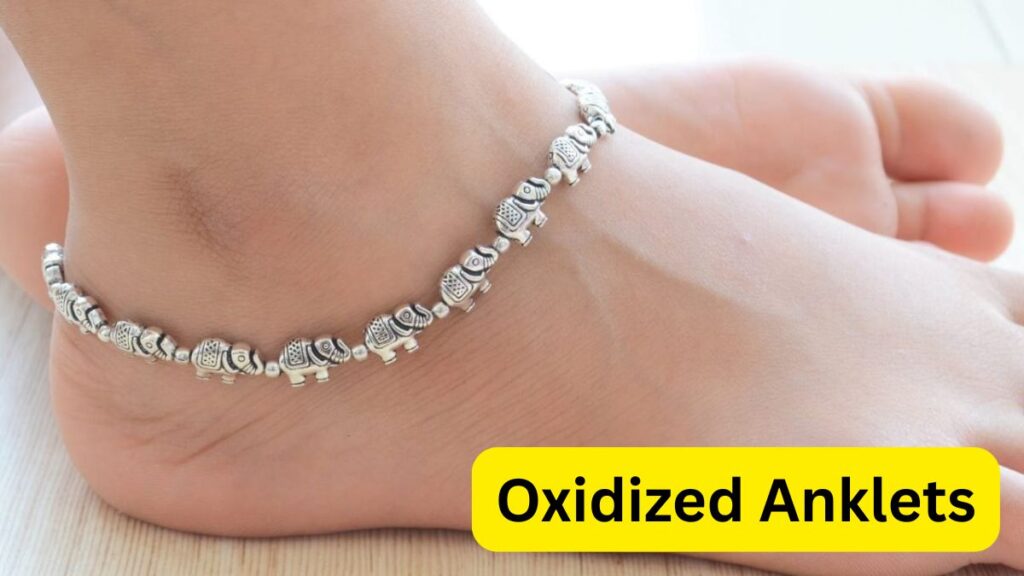 Oxidized Anklets