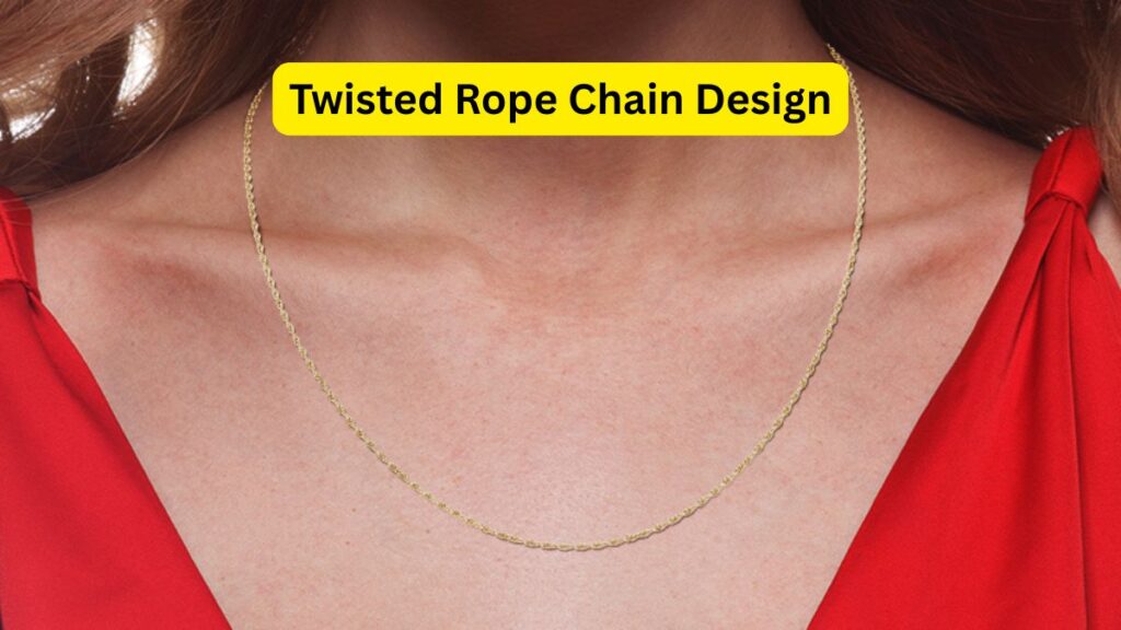 Twisted Rope Chain Design