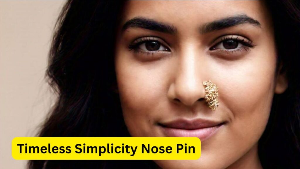 Timeless Simplicity Nose Pin