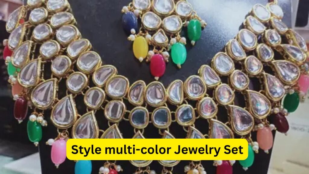 Style multi-color Jewelry Set