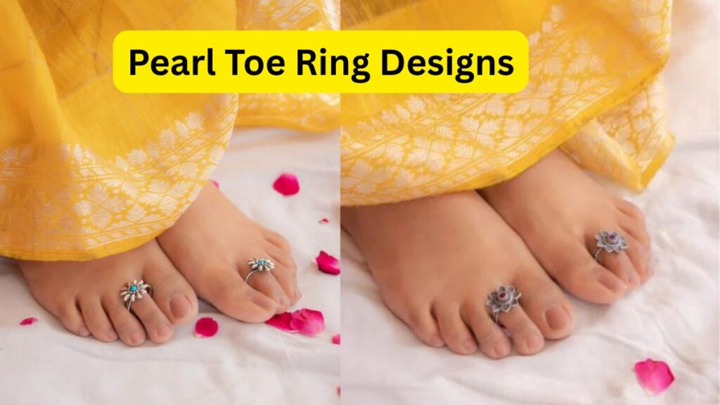 Pearl Toe Ring Designs