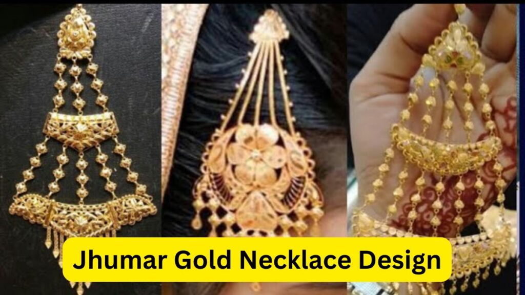 Jhumar Gold Necklace Design