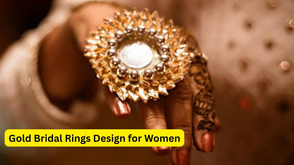 Gold Bridal Rings Design for Women