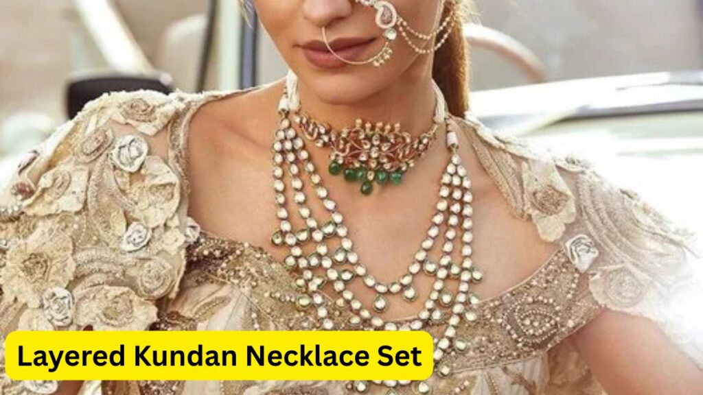 Layered Kundan Necklace Set