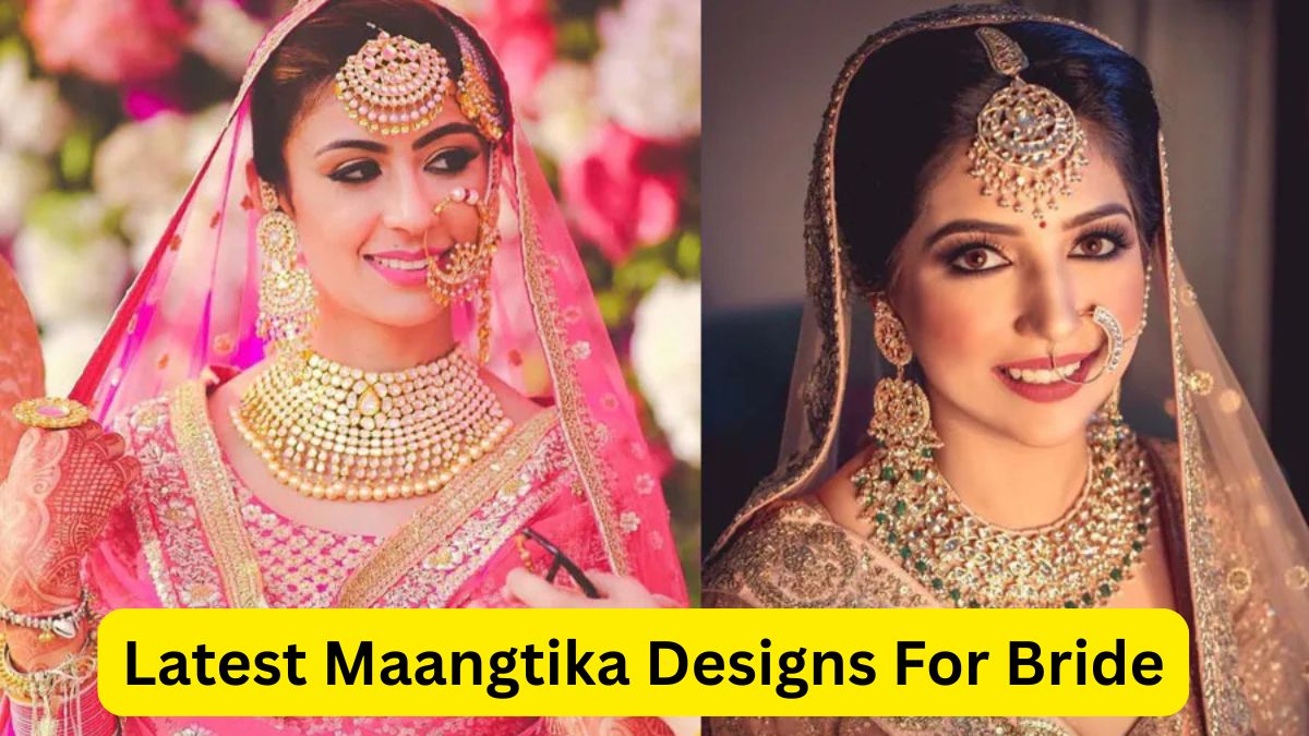 Latest Maangtika Designs For Bride