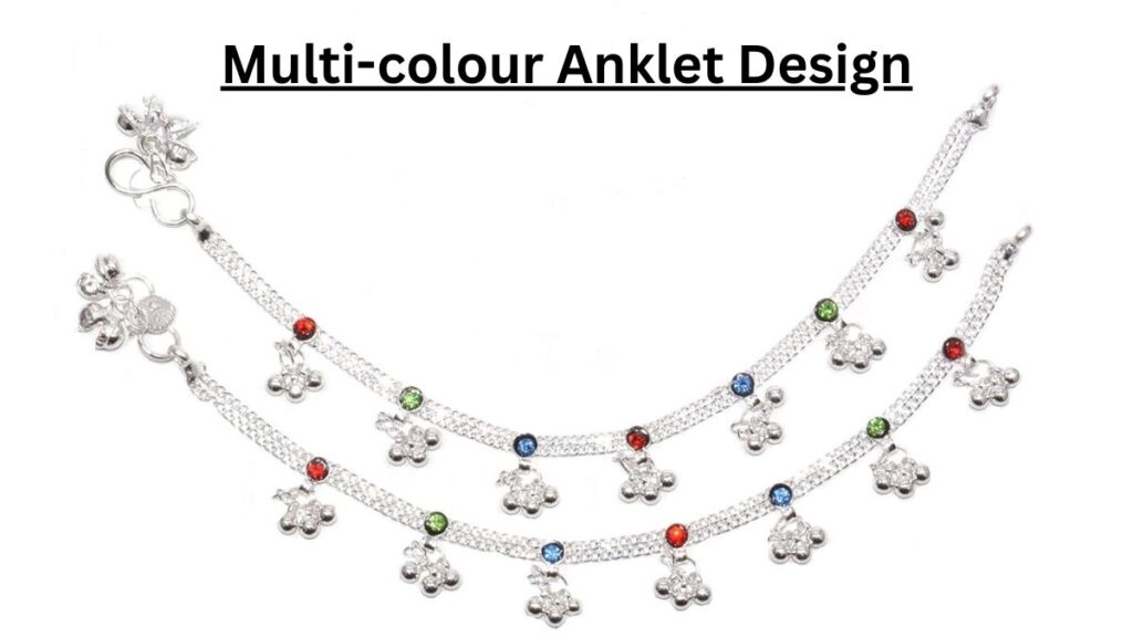 Multi-colour Anklet Design