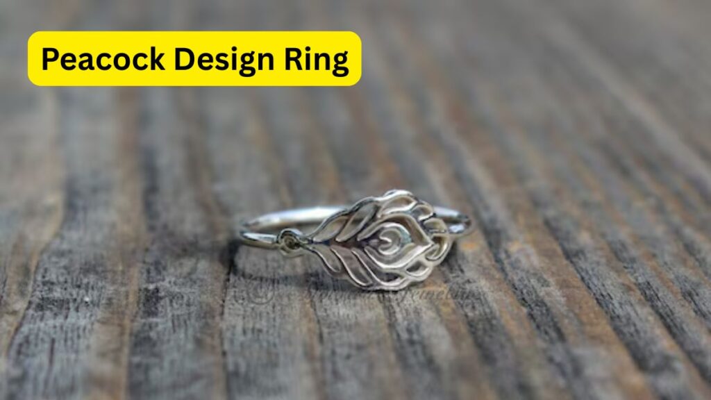Peacock Design Ring