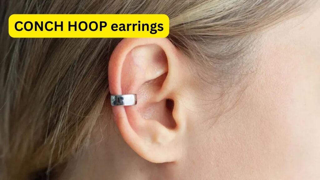 CONCH HOOP earrings
