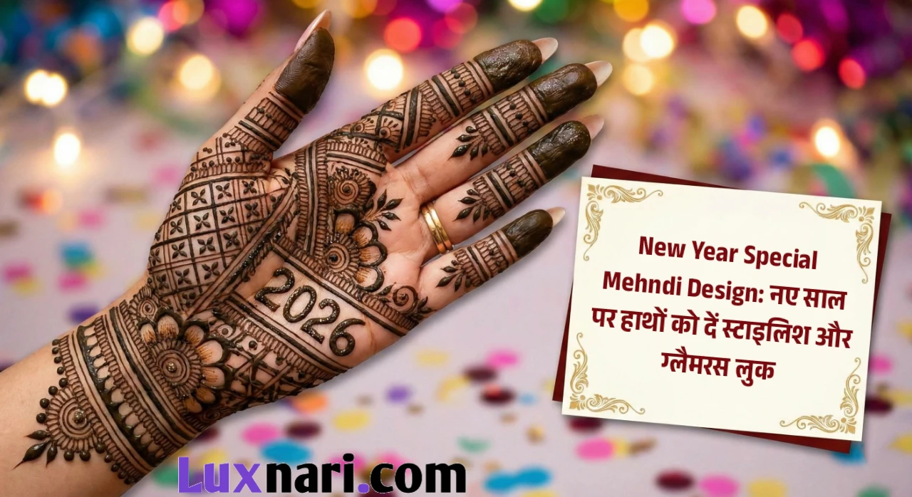 New Year Special Mehndi Design: नए साल पर हाथों को दें स्टाइलिश और ग्लैमरस लुक