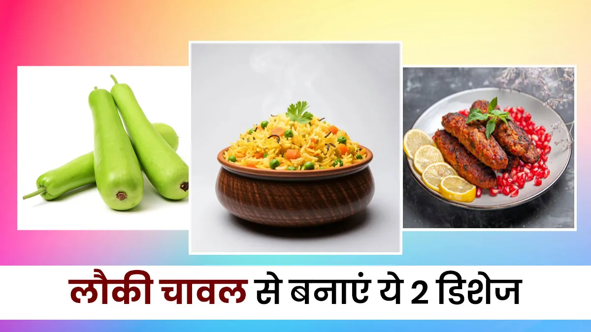 Lauki Rice Recipes: सब्जी नहीं, अब बनाएं लौकी राइस की ये 2 चटपटी रेसिपीज, बच्चे भी करेंगे बार बार डिमांड