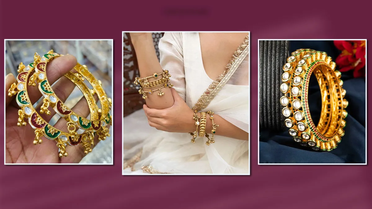 Gold Kangan Designs: सास और ननद के लिए खास गिफ्ट, ये लेटेस्ट गोल्ड कंगन देंगे रॉयल लुक