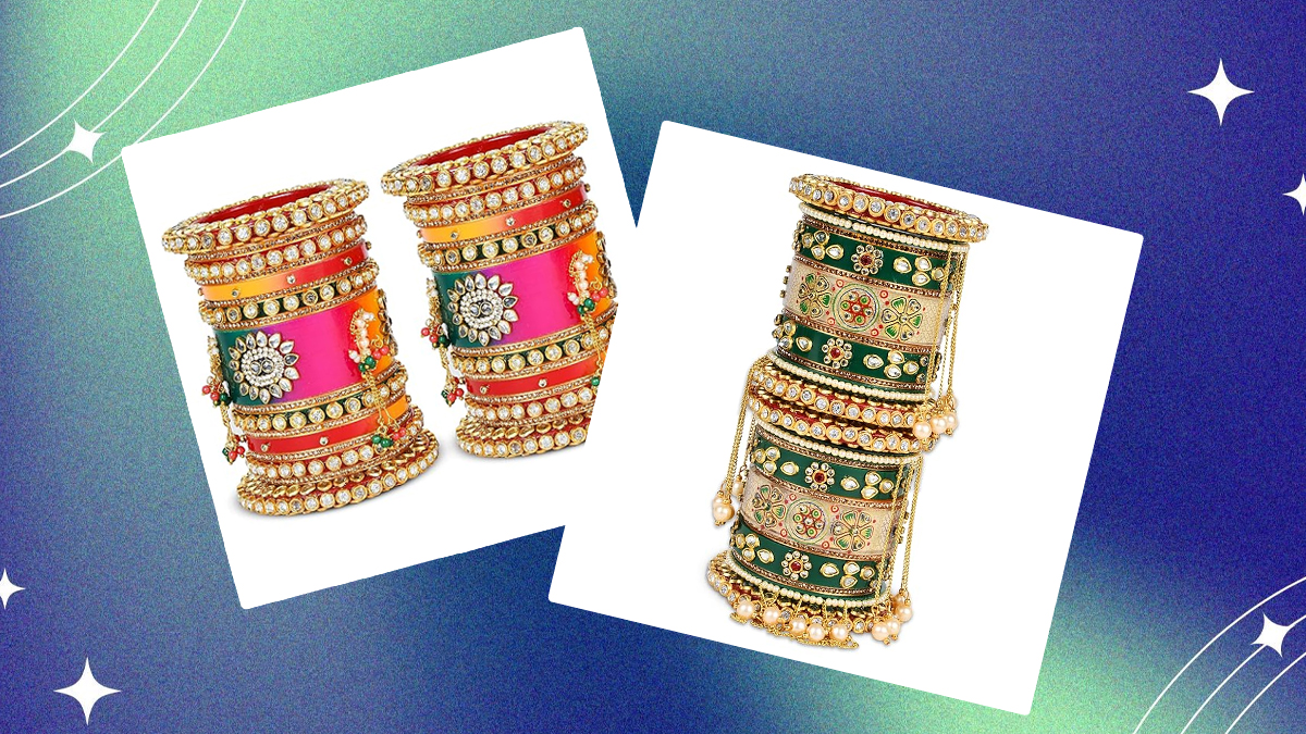 Vat Savitri Special Chuda Set: वट सावित्री पूजा में पहनें ये खूबसूरत राजपूती चूड़ा सेट, हाथों में आएगा रॉयल निखार