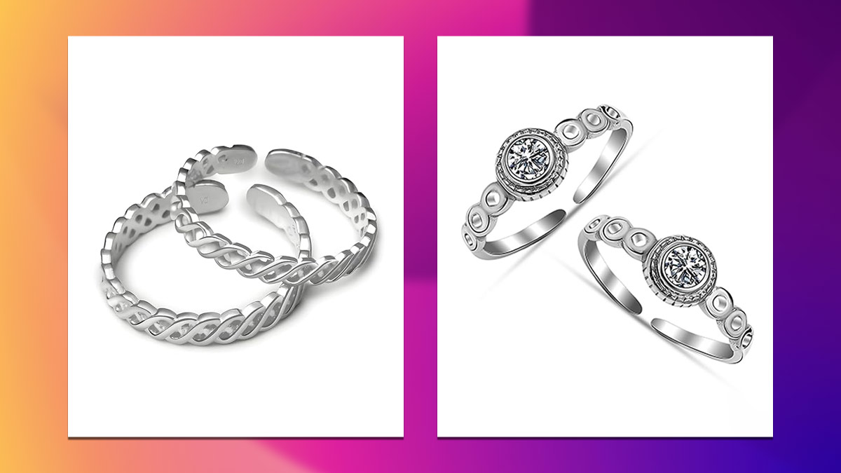 Toe Ring Style Ideas for Vat Savitri: वट सावित्री पर पहनें चांदी के खूबसूरत अंगूठे के छल्ले, पैरों में दिखेगा खास निखार