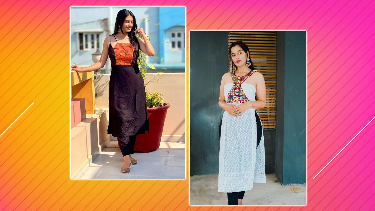 Summer Fusion Look: कॉटन कच्छी वर्क कुर्तियां जो जींस के साथ देंगी आपको स्टाइलिश और कंफर्टेबल लुक