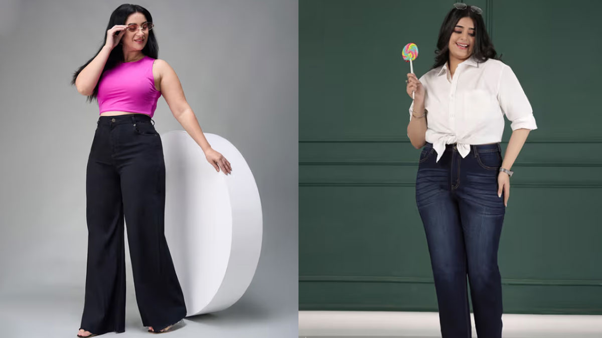 Flattering Denim Guide: चब्बी गर्ल्स के लिए ये 5 जींस स्टाइल्स देंगे स्लिम लुक और पूरा कम्फर्ट