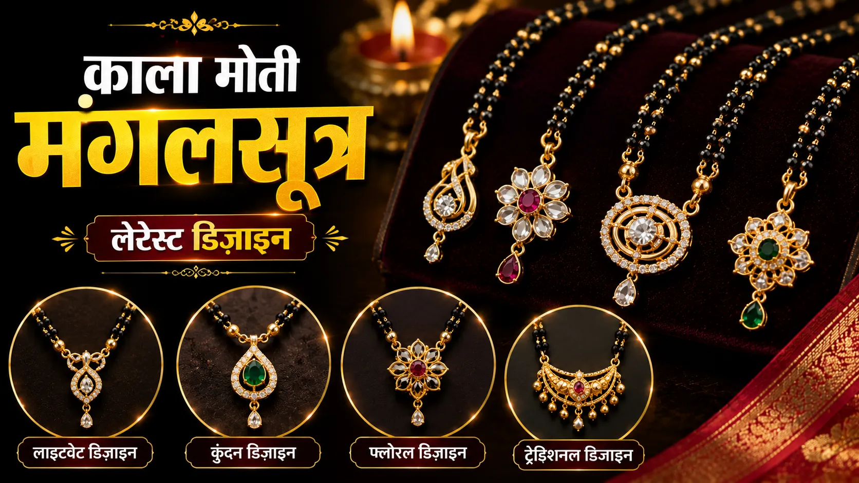 Kala Moti Mangalsutra Design: हर सुहागन के गले में जचेंगे काले मोती वाले ये मंगलसूत्र, देखें लेटेस्ट डिजाइंस